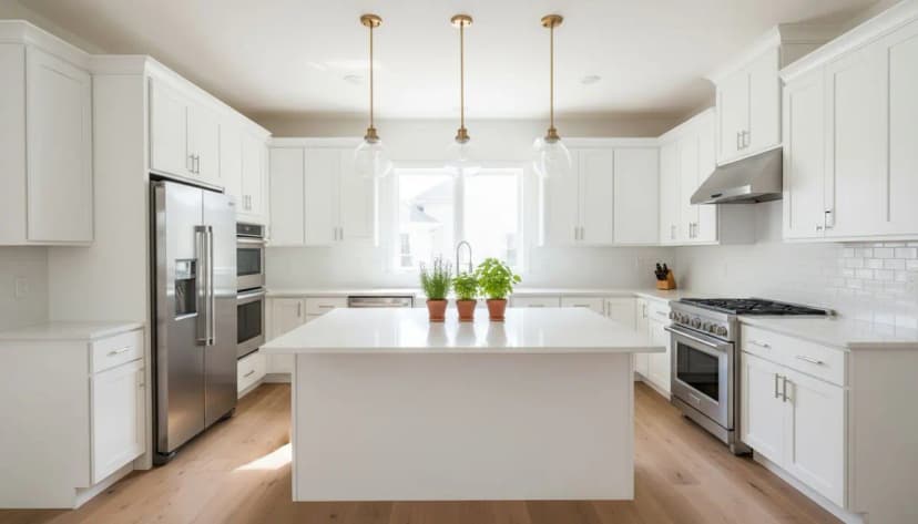 Diseño de cocina con IA - remodelación moderna